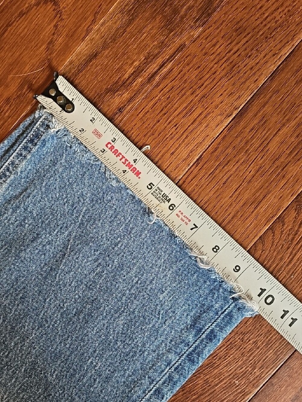 Old Navy Light Blue Wide Leg Jeans Size 12 Short - Picture 3 of 10